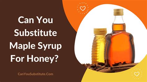 Can You Substitute Honey For Maple Syrup?